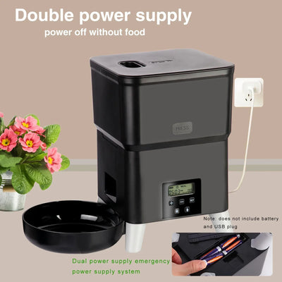 2L Automatic Pet Feeder Smart Food Dispenser for Cats and Dogs Timed Quantitative Feeding Scientific Feeding Pet Supplies