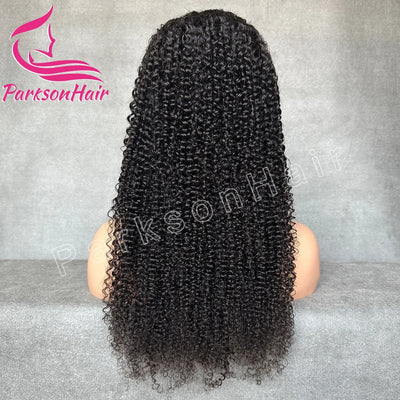 200% Kinky Curly Human Hair Wigs HD 13x4 Full Frontal Wig For Women Pre Plucked Lace Front Curly Wig 100% HD Lace Human Hair