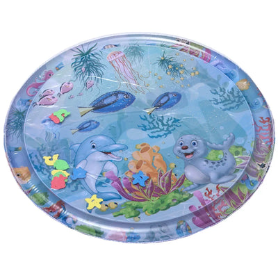 ROOXIN Baby Water Play Mat Inflatable Cushion PVC Infant Toddler Water Pad For Kids Outdoor Summer Playing Water Mat Water