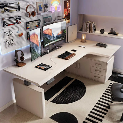 Working Corner Office Desk Luxury Bedroom Designer Compurter Office Desk Gaming Modern Biurka Komputerowe Home Furniture