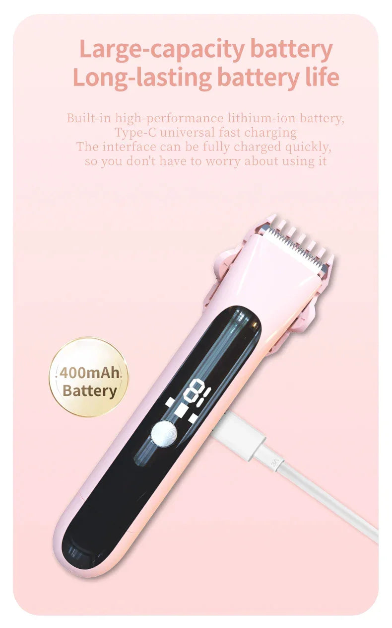 Painless Epilator Electric Shaver for Women Bikini Trimmer Facial Mustache Hair Removal Razor Ladies Face Underarm Legs Electric