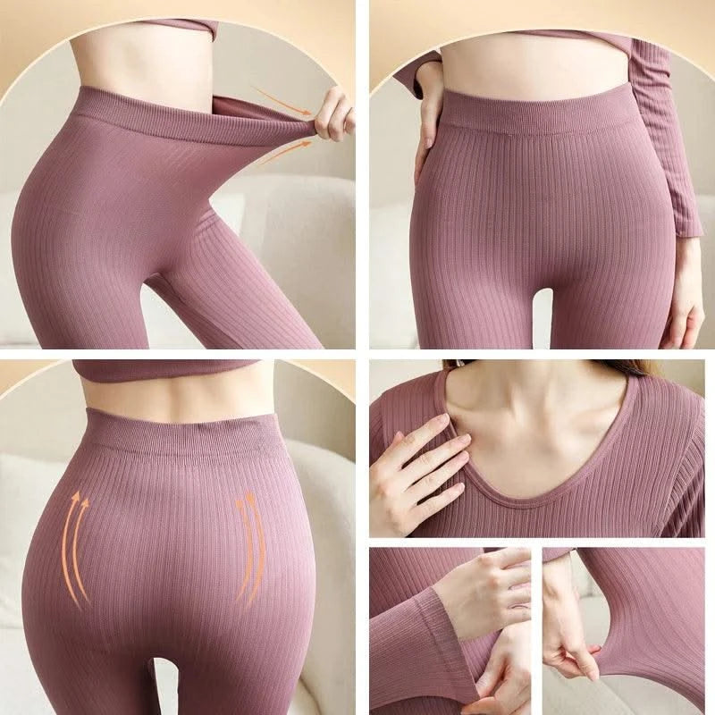 Women Thermal Underwear Winter Long Sleeve