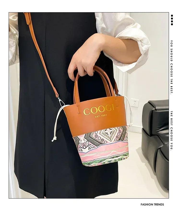 Stylish classic tote bag premium leather handbag by famous designer for fashionable ladies shoulder messenger