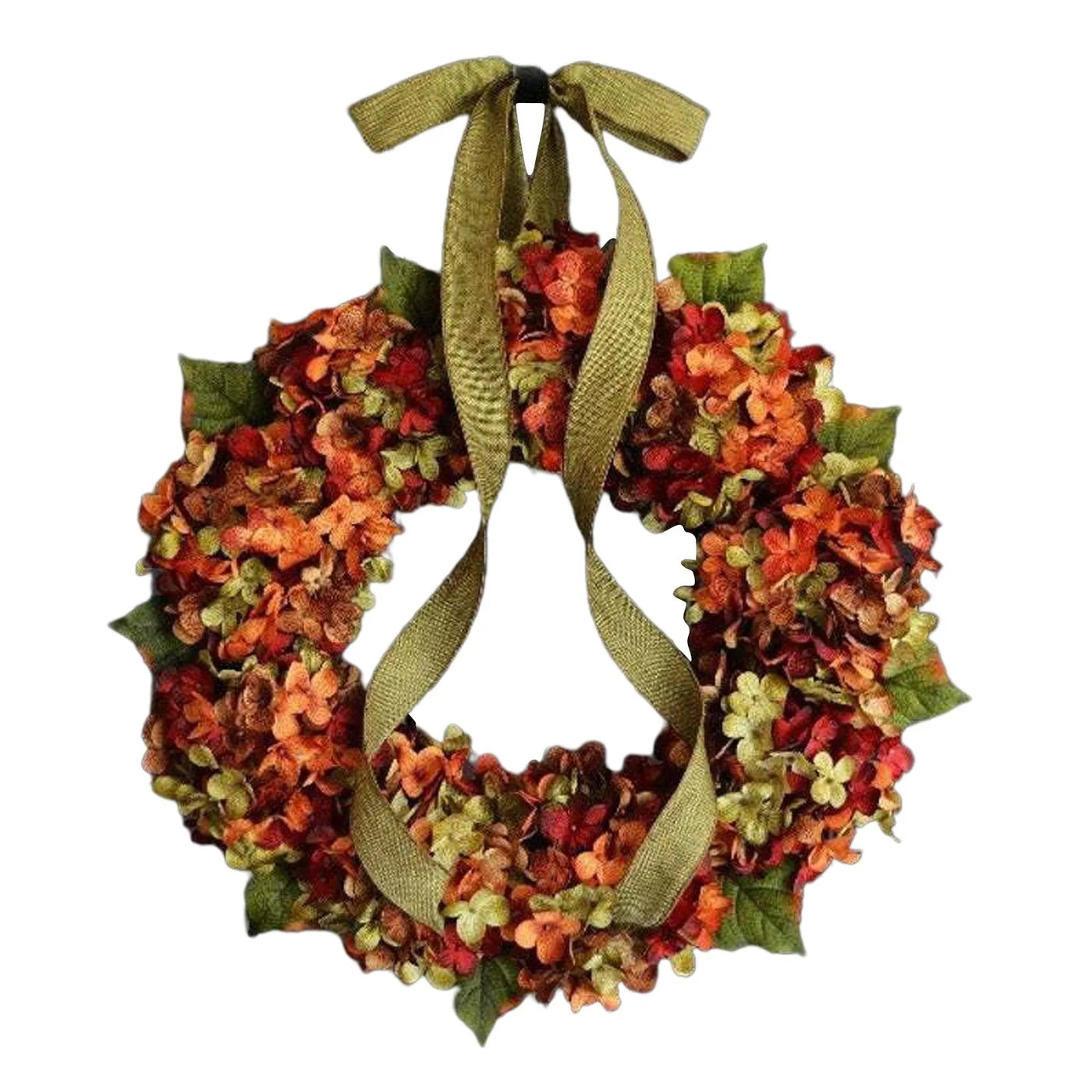 Autumn Wreath Christmas Decoration Thanksgiving Garland Window Restaurant Home Maple Leaf Party Festival Decoration Wreath Door