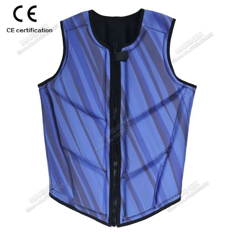 Wakesurf Comp Vest CE Approved Neoprene Life Jacket Wake Surfing Impact Vest surf But Great for All Other Watersports Activities