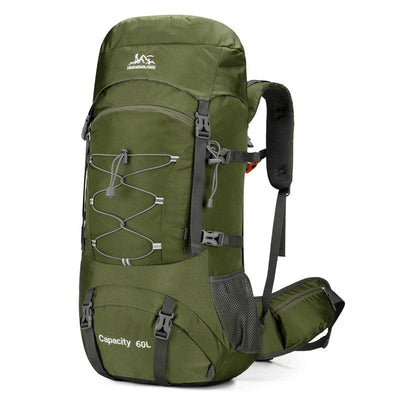 Hiking Backpack Camping Bag Mountain Climbing with Waterproof Rain Cover Daypack for Men Women Outdoor Travel Rucksack Fishing
