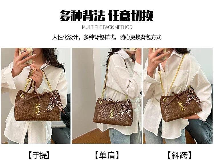 Famous designer women’s handbag in soft leather elegant crossbody-bag with adjustable strap classic luxury style
