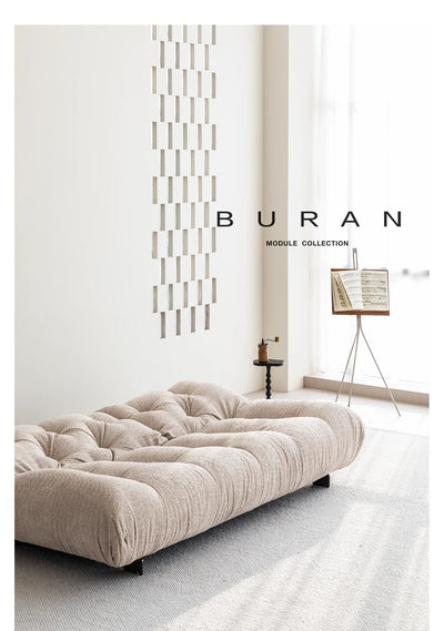 Alpaca Velvet Creamy Style Sofa Bed Foldable for Small Rooms Multifunctional for Lounging Sleeping Lazy Comfort Furniture FYLS