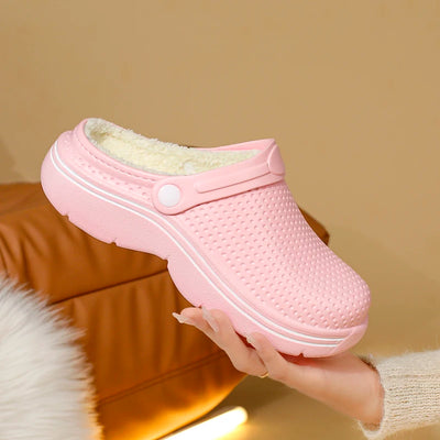 Men Slippers Winter Plush Warm Furry Slipper Couples Shoes Indoor Home Cotton Shoes Casual Flip-flops Slides Women's Slippers