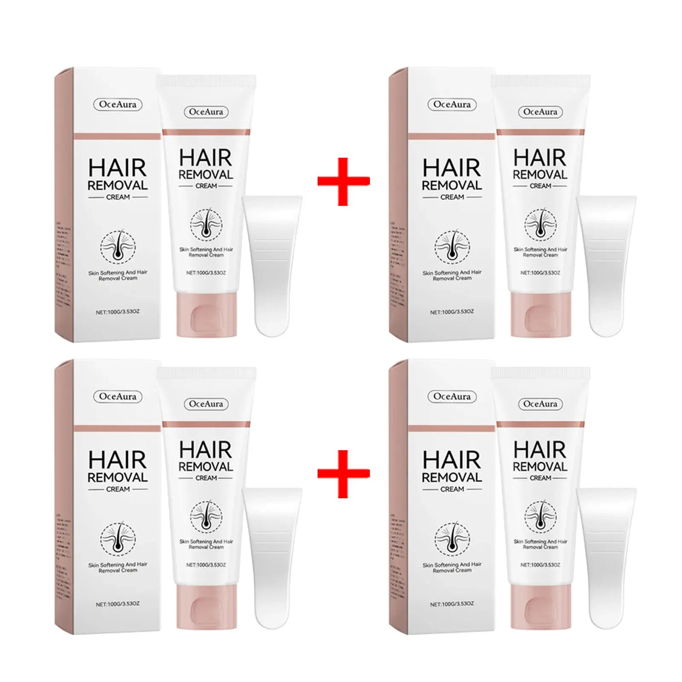 Painless Hair Removal Cream for Women Men Inhibition Hair Growth Moisturizer Body Back Legs Underarm Depilatory Cream with Brush