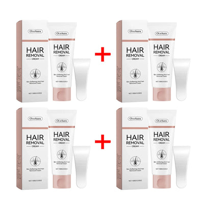 Painless Hair Removal Cream for Women Men Inhibition Hair Growth Moisturizer Body Back Legs Underarm Depilatory Cream with Brush