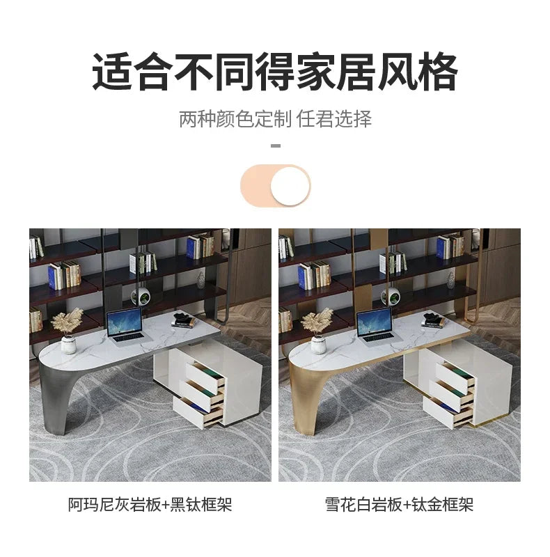 Computer Offices Modern Office Desks Bedroom Desk Furniture Supplies Accessories Organizer Sedentary Table Desktop Tv Mesa L
