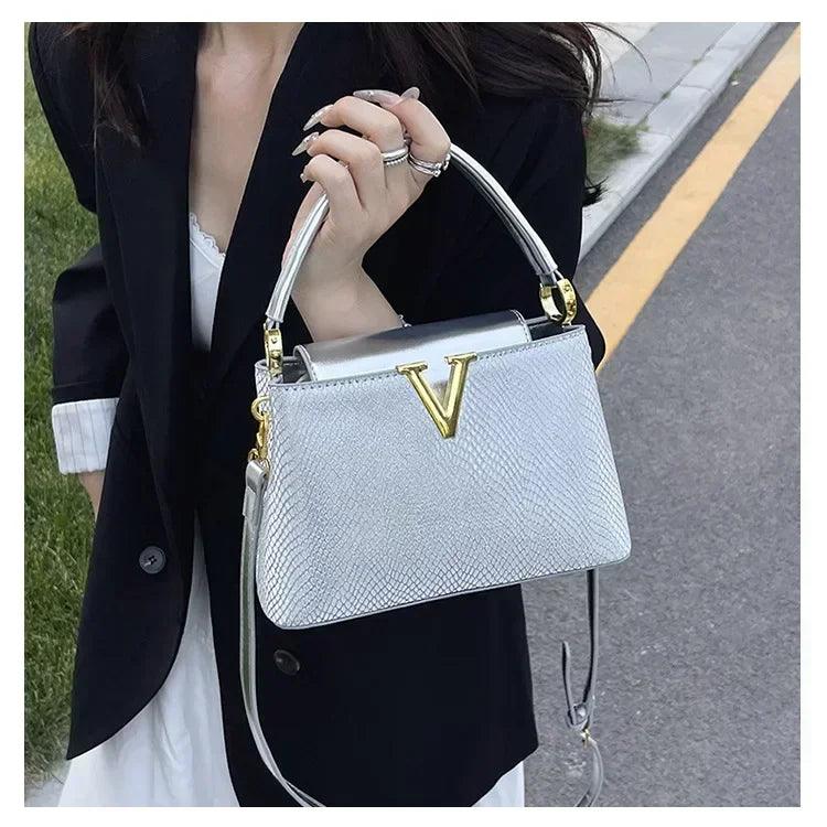 2025 new high-sense women’s designer handbag - feminine versatile large capacity for work & crossbody