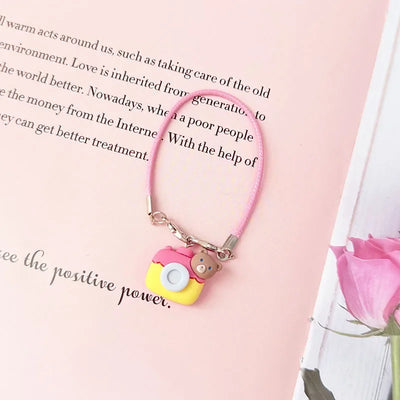 Labubu Accessories 17cm Labubu Pendant Camera Water Bottle Bag Accessories Cute Sitting Party Accessories