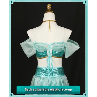 Cosplay Costumes, Adult Performance Costumes, Christmas Ladies' Birthday Parties, Carnival Jasmine Princess Dresses