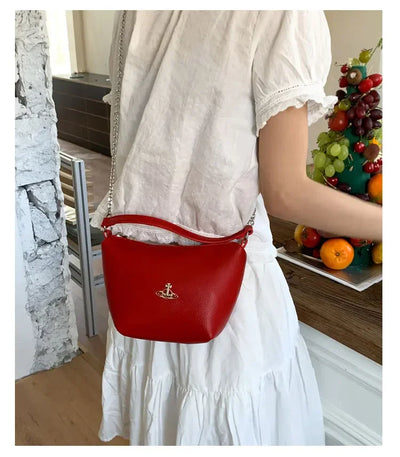 Designer Ladies Handbag Leather Tote Bag Women's Crossbody Shoulder Strap Elegant Classic Messenger Luxury Brand Fashion Item