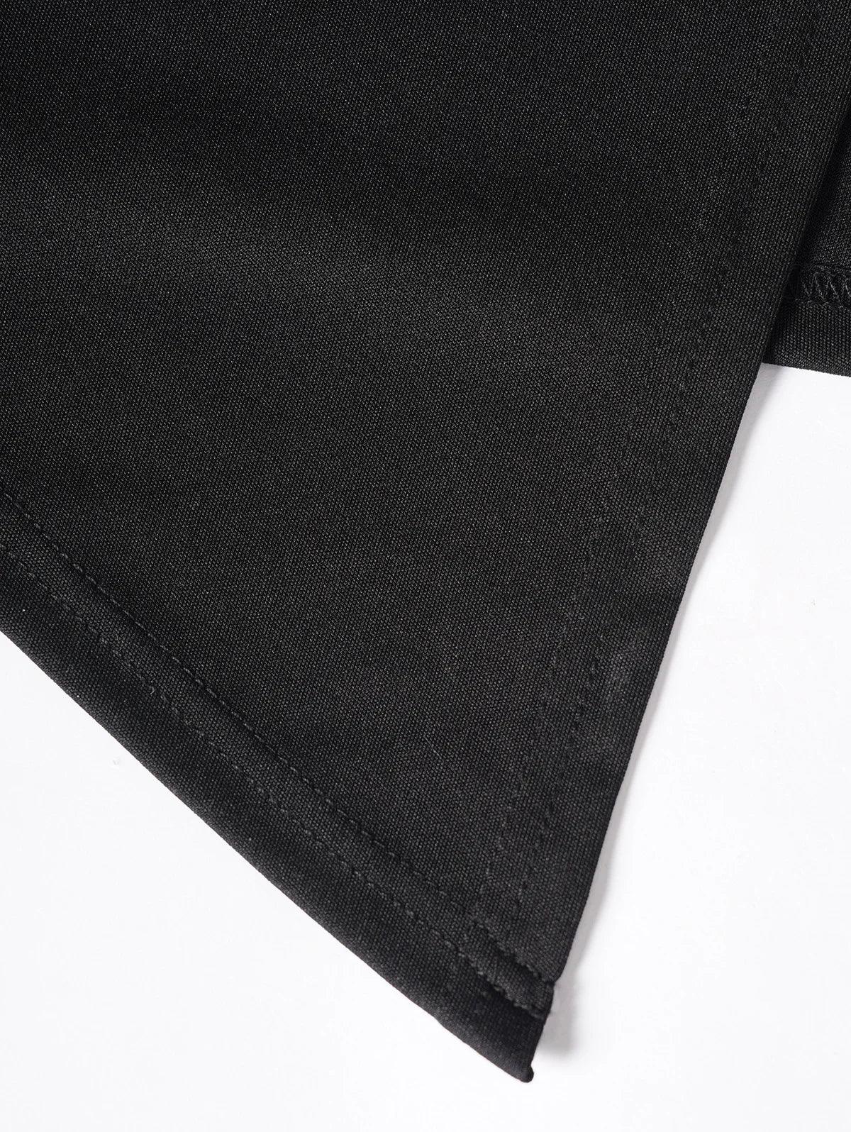 Women's Coats Punk Gothic Hooded Coat Plain Black Tops Trench