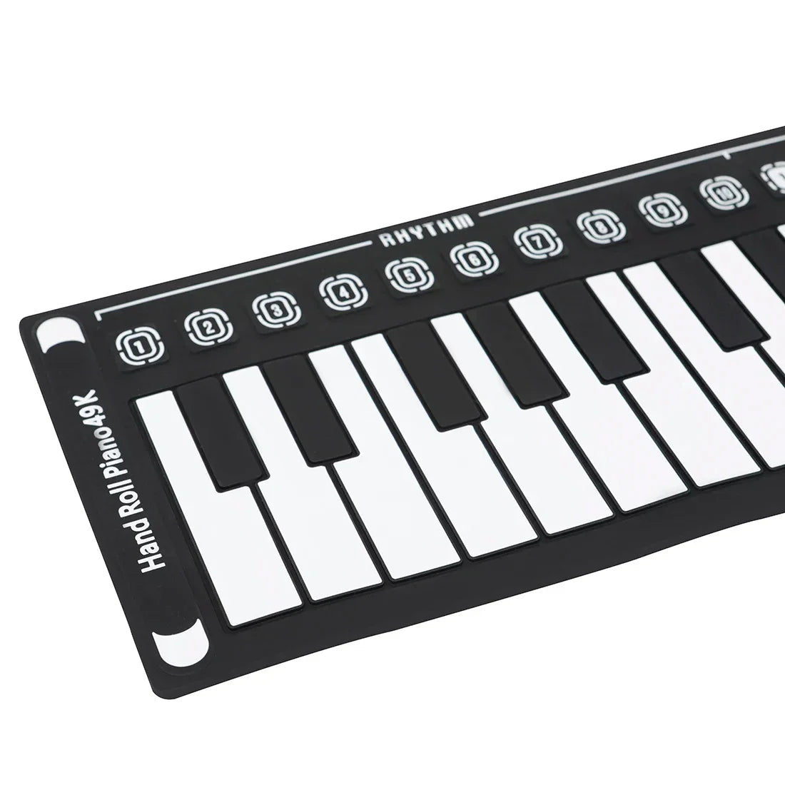 49-Key Folding Electronic Piano Portable Hand-Rolled Piano Built-in Speakers 16 Tones Professional Keyboard Instruments