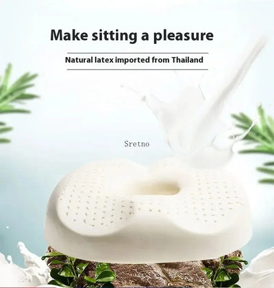 Latex Hemorrhoid Seat Cushion Thickened Office Beautiful Buttocks Pregnant Women Buttocks Pad Hollow Tailbone Protect Cushions