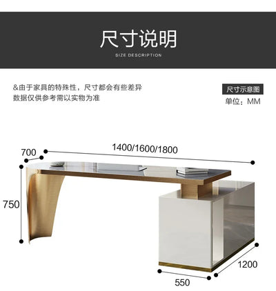 Computer Offices Modern Office Desks Bedroom Desk Furniture Supplies Accessories Organizer Sedentary Table Desktop Tv Mesa L