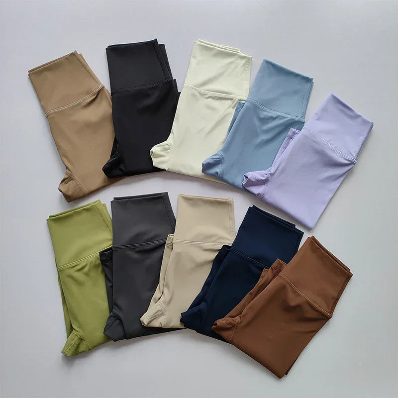 Women's Biker Shorts, High Waist Workout Shorts with Cooling Technology, Seamless Yoga Shorts for Gym & Cycling