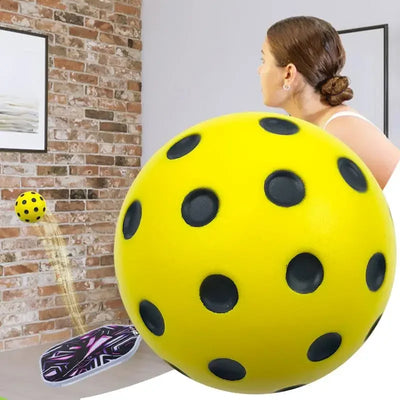 Pickleball Foam Balls PU Foam Indoor Pickleballs Consistent Bounce Practice Ball For kids Adults Pickleball Training