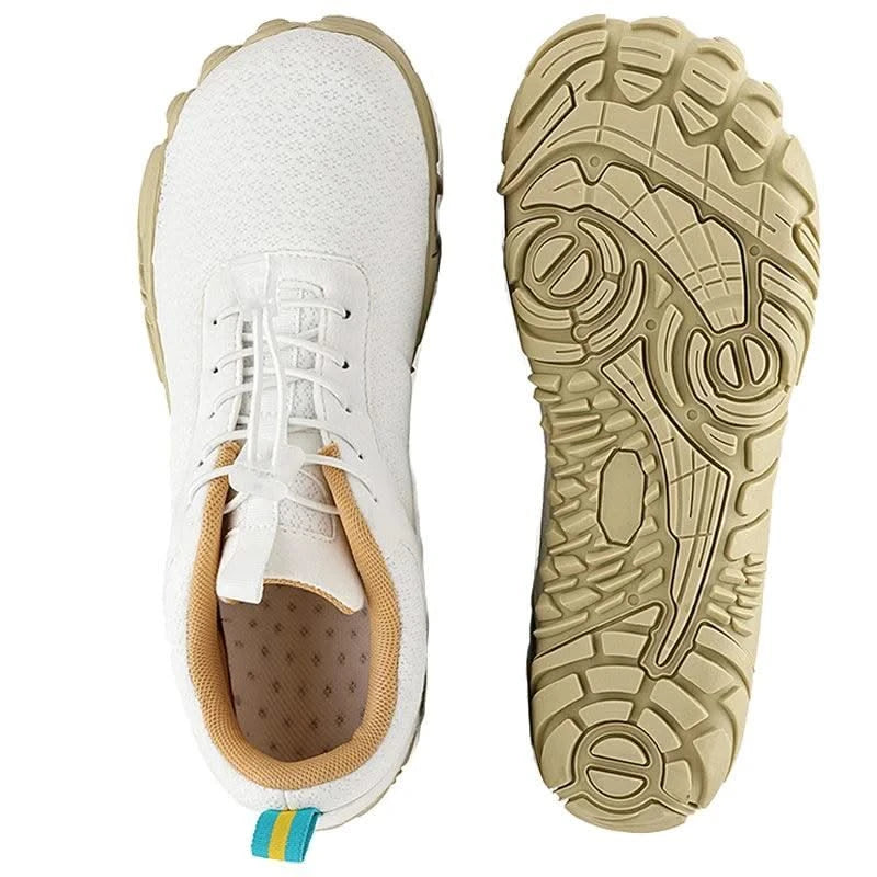 Wide Barefoot Sneakers for Women - Natural Foot Movement Wide Toe Box Shoes, Lightweight Zero-Drop Minimalist Design for Running