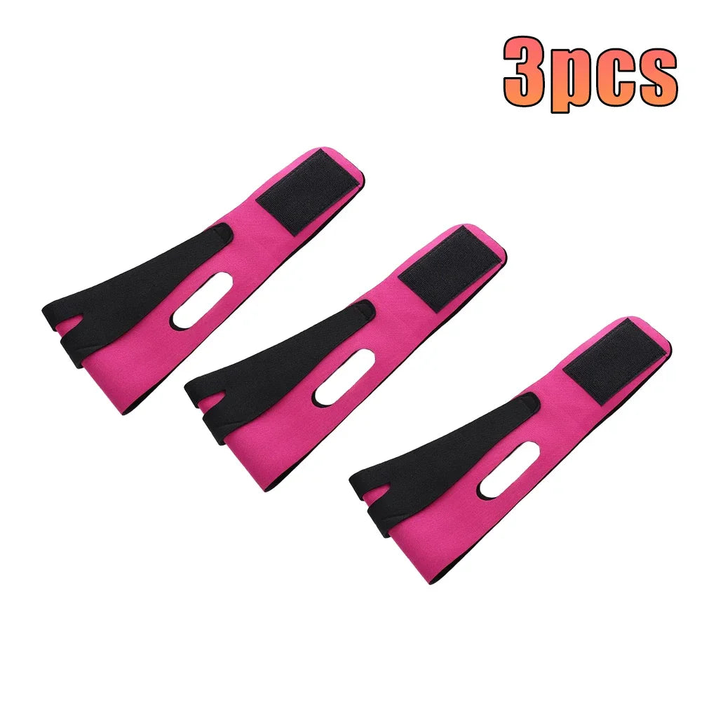 Elastic Face Slimming Bandage V Face Slimmer Mask Face Lift Bandage Shaping Contour Shaper Up Belt Facial Massage Strap 2025 Hot