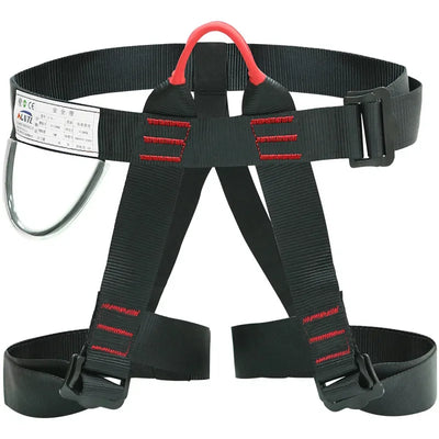 Outdoor Harness Sports Rock Climbing Half-Body Safety Protection Equipment Waist Support Aerial Survival Mountain Tools