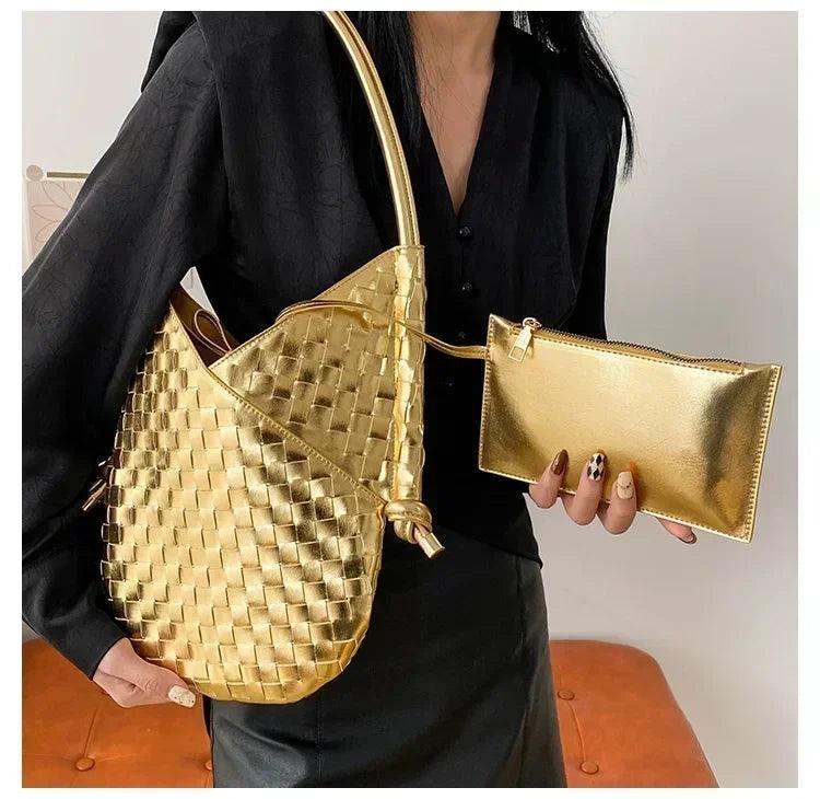 Famous designer women’s handbag with convertible shoulder strap leather luxury brand elegant spacious