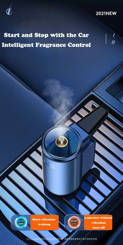 Electric Car Air Diffuser Essential Oil Aroma Car Air Vent Humidifier Aromatherapy Auto Air Freshener Perfume Fragrance