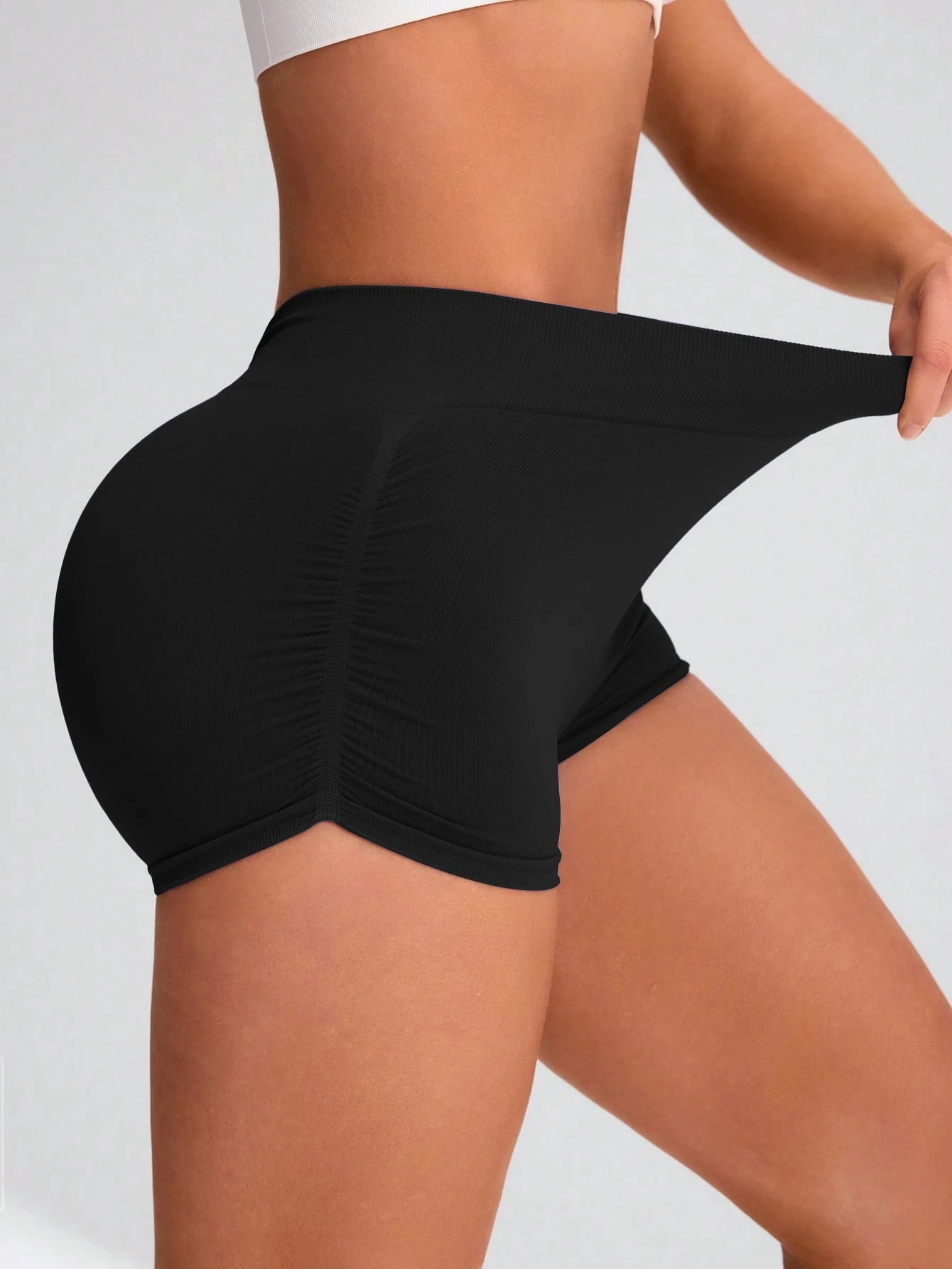 Workout Shorts for Women Seamless Scrunch Short Gym Yoga Running Sport Active Exercise Fitness Shorts