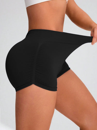 Workout Shorts for Women Seamless Scrunch Short Gym Yoga Running Sport Active Exercise Fitness Shorts