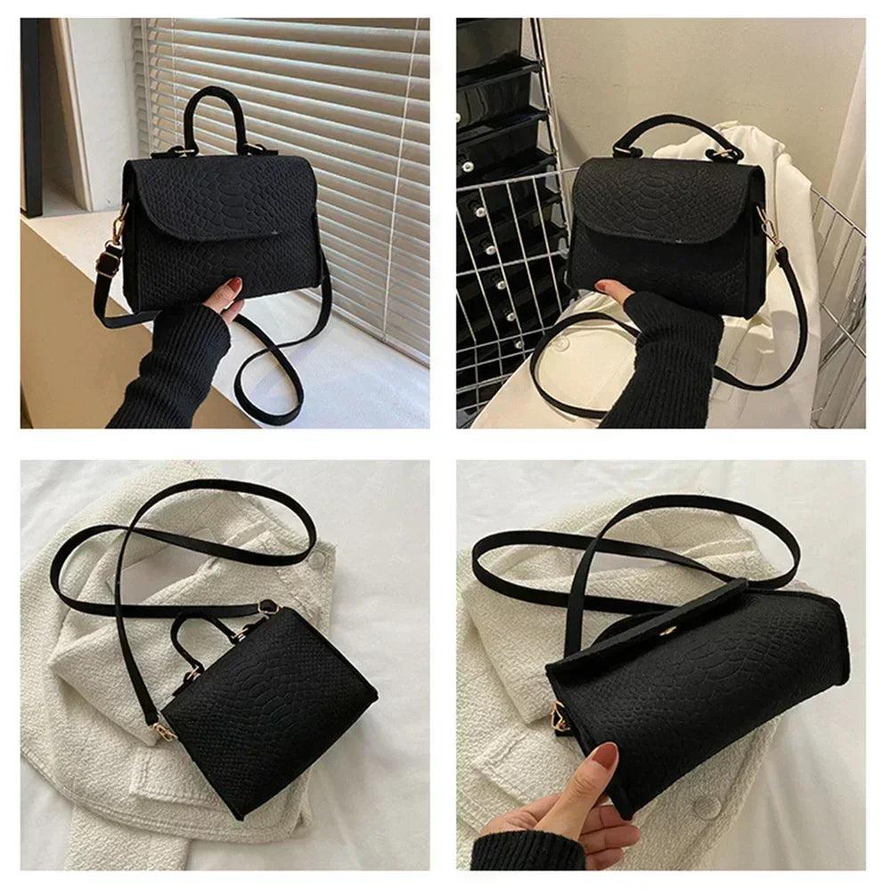 Trend handbags ladies bags retro designer luxury square crossbody female totes shoulder for women tote