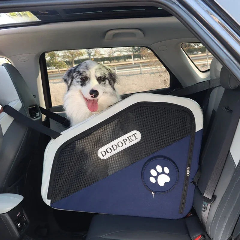 Pet Carriers Car Cage Portable Breathable Dogs Going Out Travel Foldable Kennel Pet Supplies Cages Accessories Transportin Perro