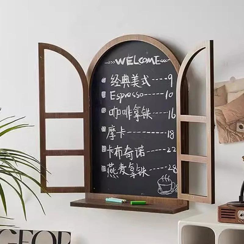 Wall art decor modern minimalist terrace home decoration outdoor decorative blackboard elegant interior large accents