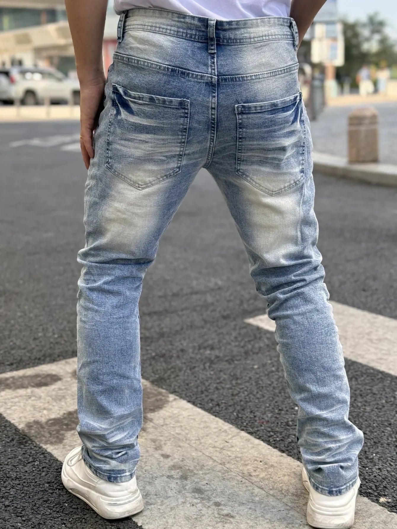 New Men's Denim Jeans for 2025  Breathable and Refreshing  Retro styled for Streetwear  Versatile and Suitable for All Occasions