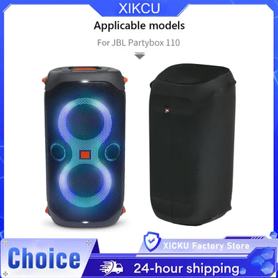 Speaker Dust Cover for JBL Partybox 100/110 Elasticity Lycra Portable Protective Case Dustproof Protector Speaker Accessories
