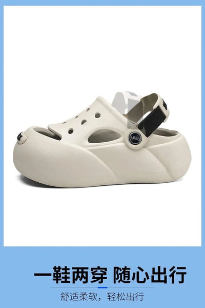 Luxury Boy Clogs Summer Kids Shoes Breathable Casual Lightweight Indoor House Shoes Children Boy Sandals Slippers