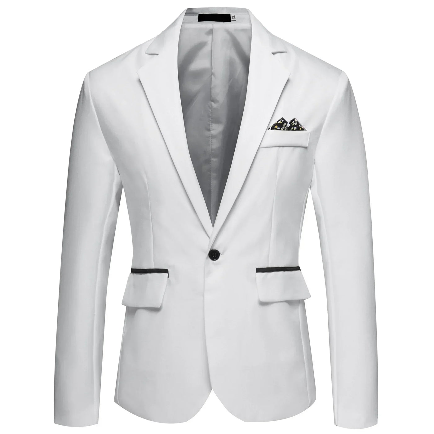 2025 Men's Formal Office Blazer Jacket Suits Solid Fashion Wedding Dress Suit Jacket Coat Male Oversized Casual Blazer Hombre - Elanique