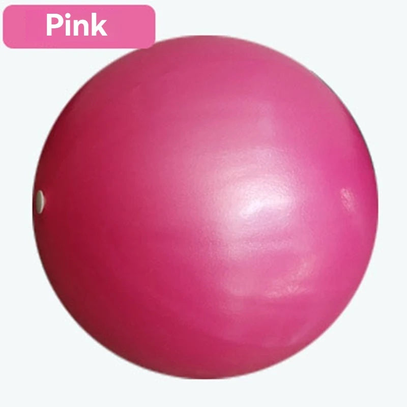 Yoga Ball-Matte Textured Reinforced Anti-Burst Back-Supporting Ball with Handles Gymnastics Ball Fitness Pilates Ball