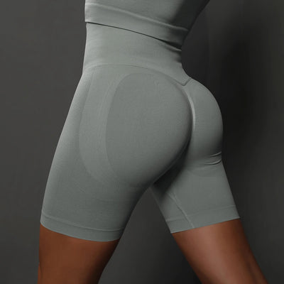 Seamless Shorts for Women Yoga Shorts Push Up Booty Workout Gym Shorts Fitness High Waist Sports Short Women Clothing