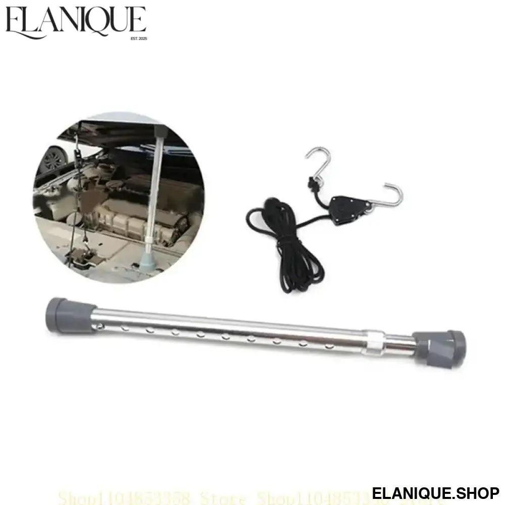 Pull-up Bar, Car Door Support Bar, Adjustable From 45cm To 75cm, Mountable Without Screws Non-slip, Car Door Support