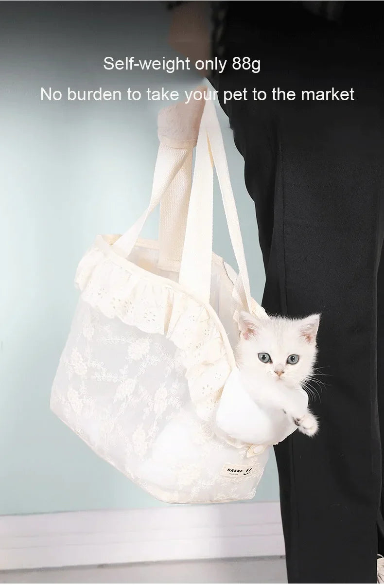 Pet Carrier Bag for Cat Small Dog Backpack Travel Car Seat Transport Moving Puppy  Women Animals Box Supplies Accessories