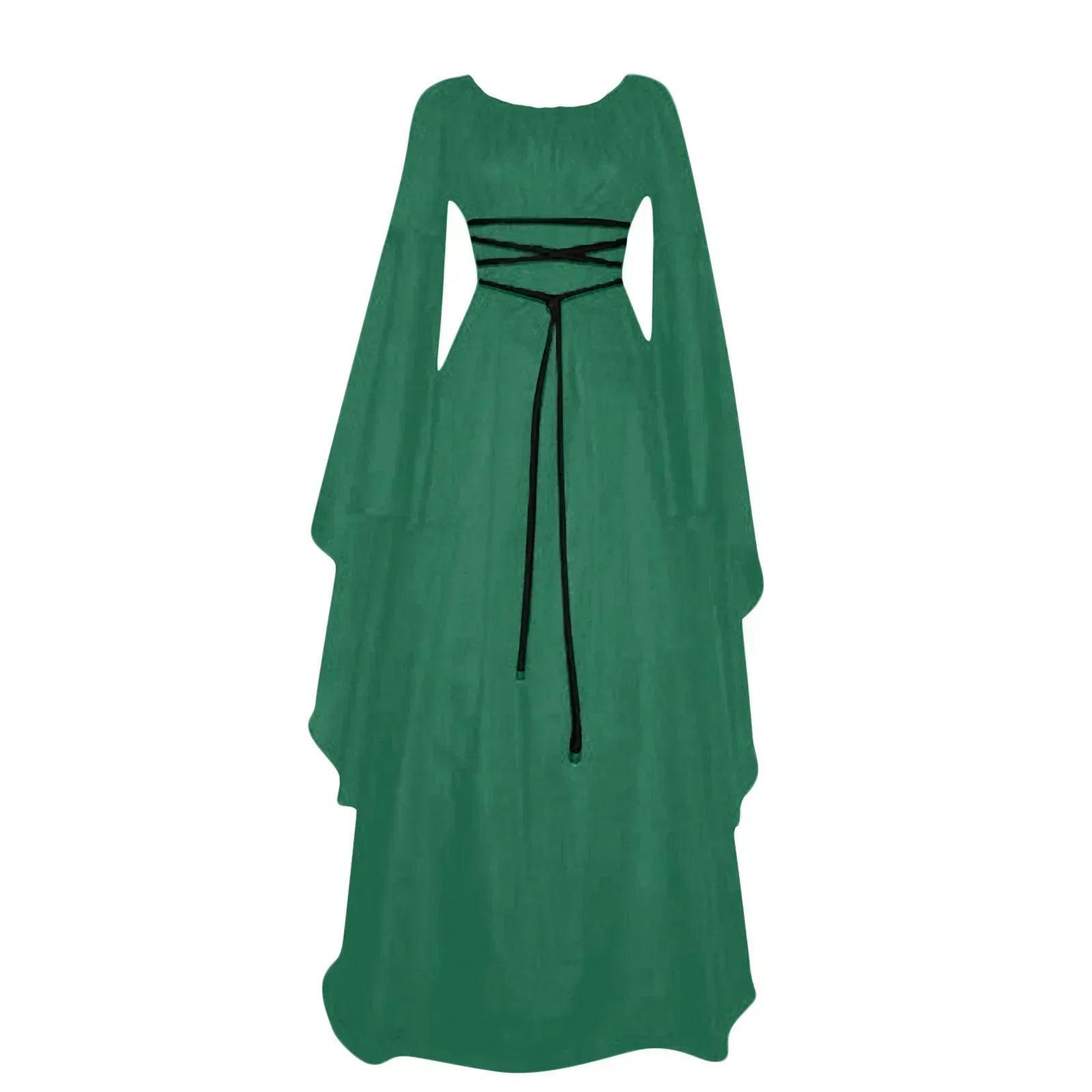 Women dresses vintage medieval cosplay costume ghost witch vampire gothic dress halloween christmas masquerade party