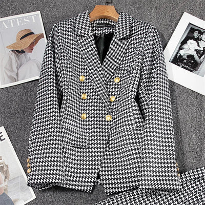 Spring and Autumn New Blazers for Women Clothing Autumn and Winter Solid Color Fashion Casual Suit Slim Blazers Women