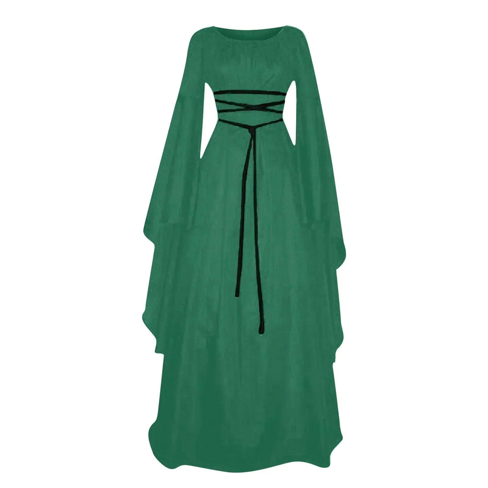 Women dresses vintage medieval cosplay costume ghost witch vampire gothic dress halloween christmas masquerade party