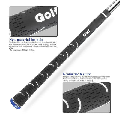 5Pcs Golf Grips Multiple Colors Grip Rubber Non-slip Standard Golf Club Grips Iron and Wood For Men And Women Golf Accessories