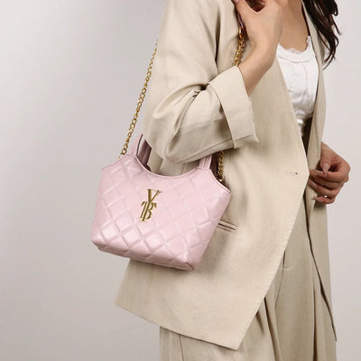 Elegant Handbag For Women Leather Material Popular Classic Shoulder Strap By Famous Designer Luxury Brand Durable