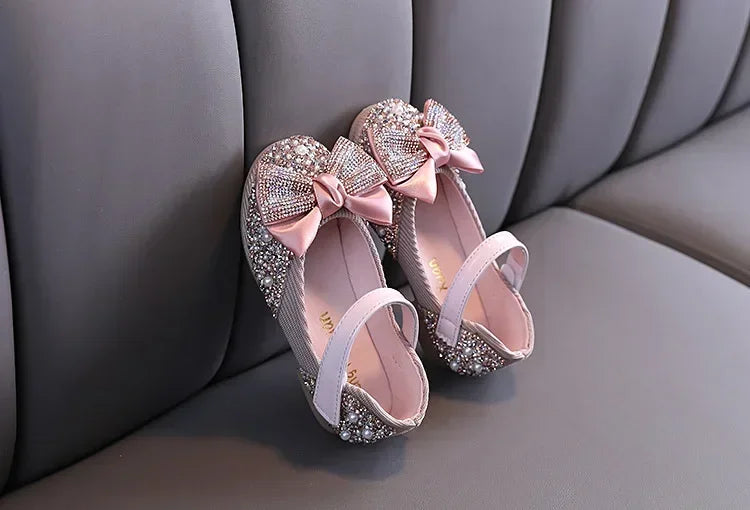 Sandals Toddler Girl Childrens Shoes Pearl Rhinestones Shining Kids Shoes Baby Girls Shoes Girls Thong Sandals